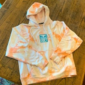 OBEY Tye Dye Hoodie - size M